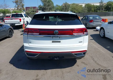2024 Volkswagen Atlas Cross Sport 2.0T Se W/Technology from USA, damaged, VIN 1V2KE2CA2RC200205